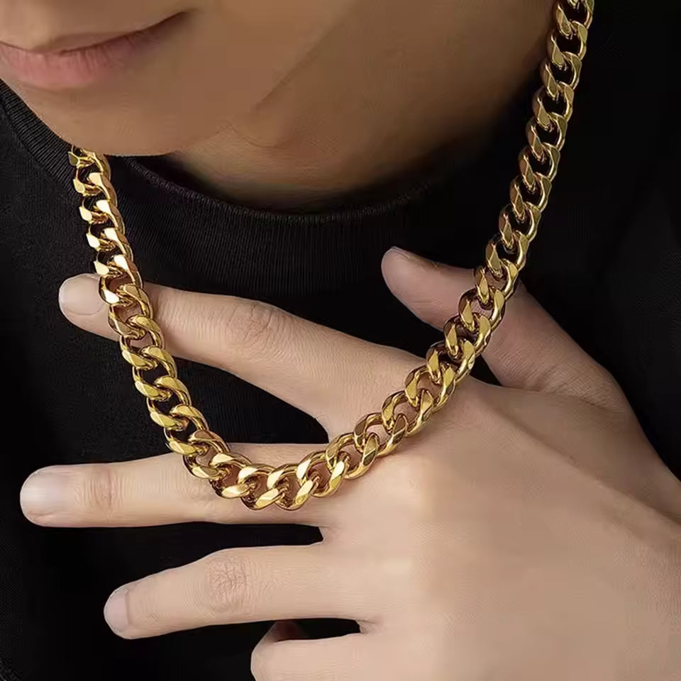 Classic Cuban Link Chain Necklace