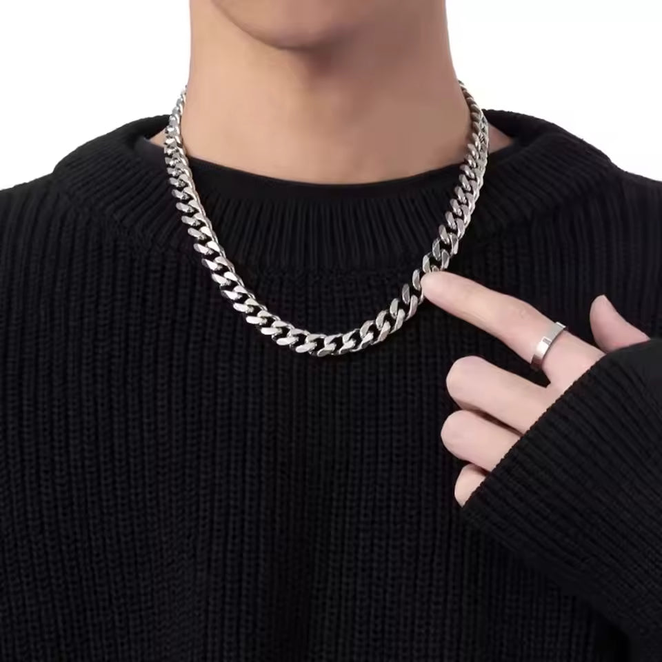 Classic Cuban Link Chain Necklace